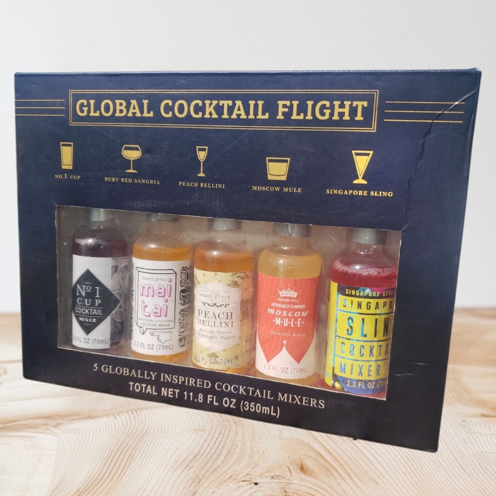 Global Cocktail Flight Mixer Set